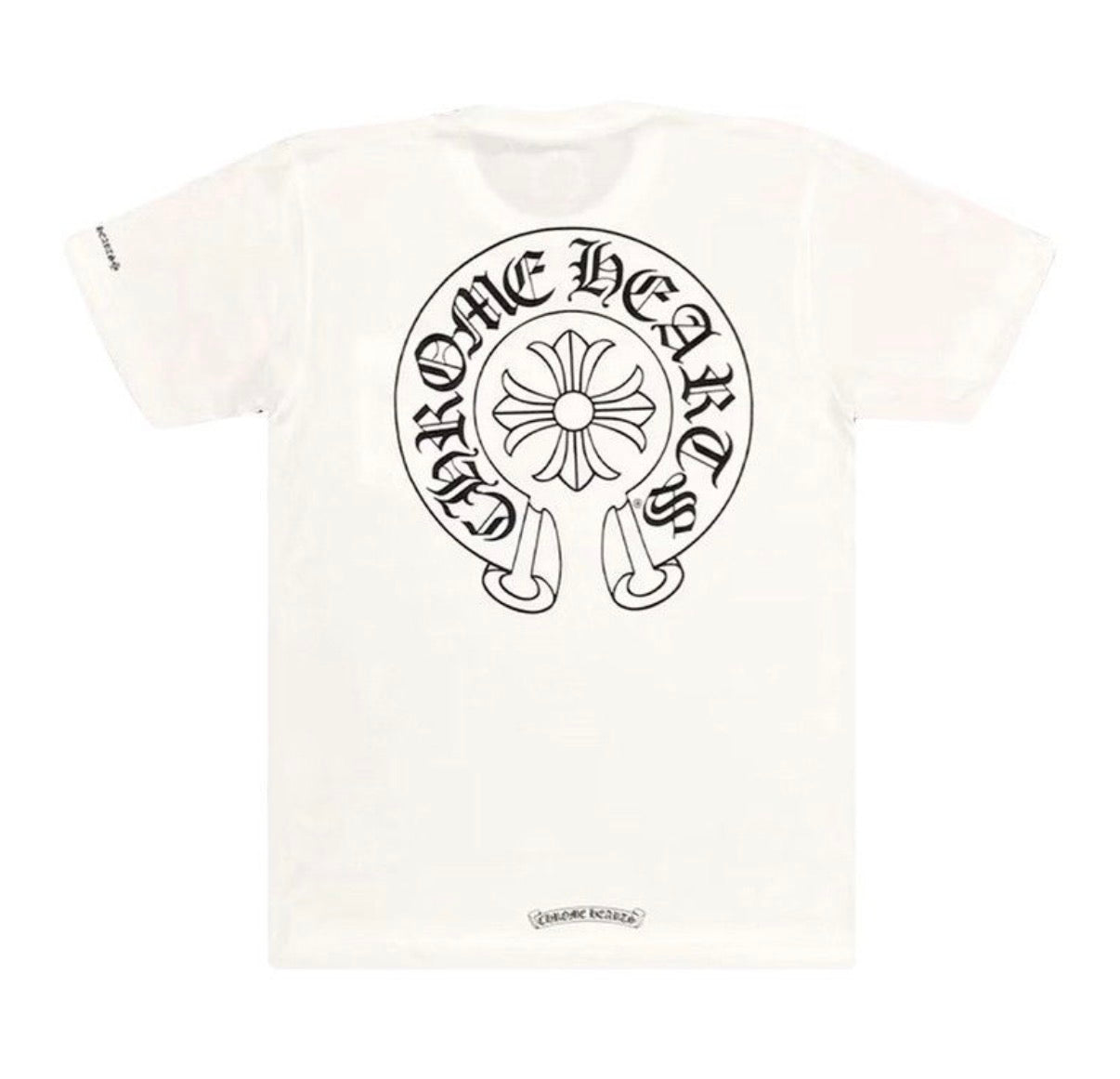 CHROME HEARTS | חולצה קצרה - לבנה