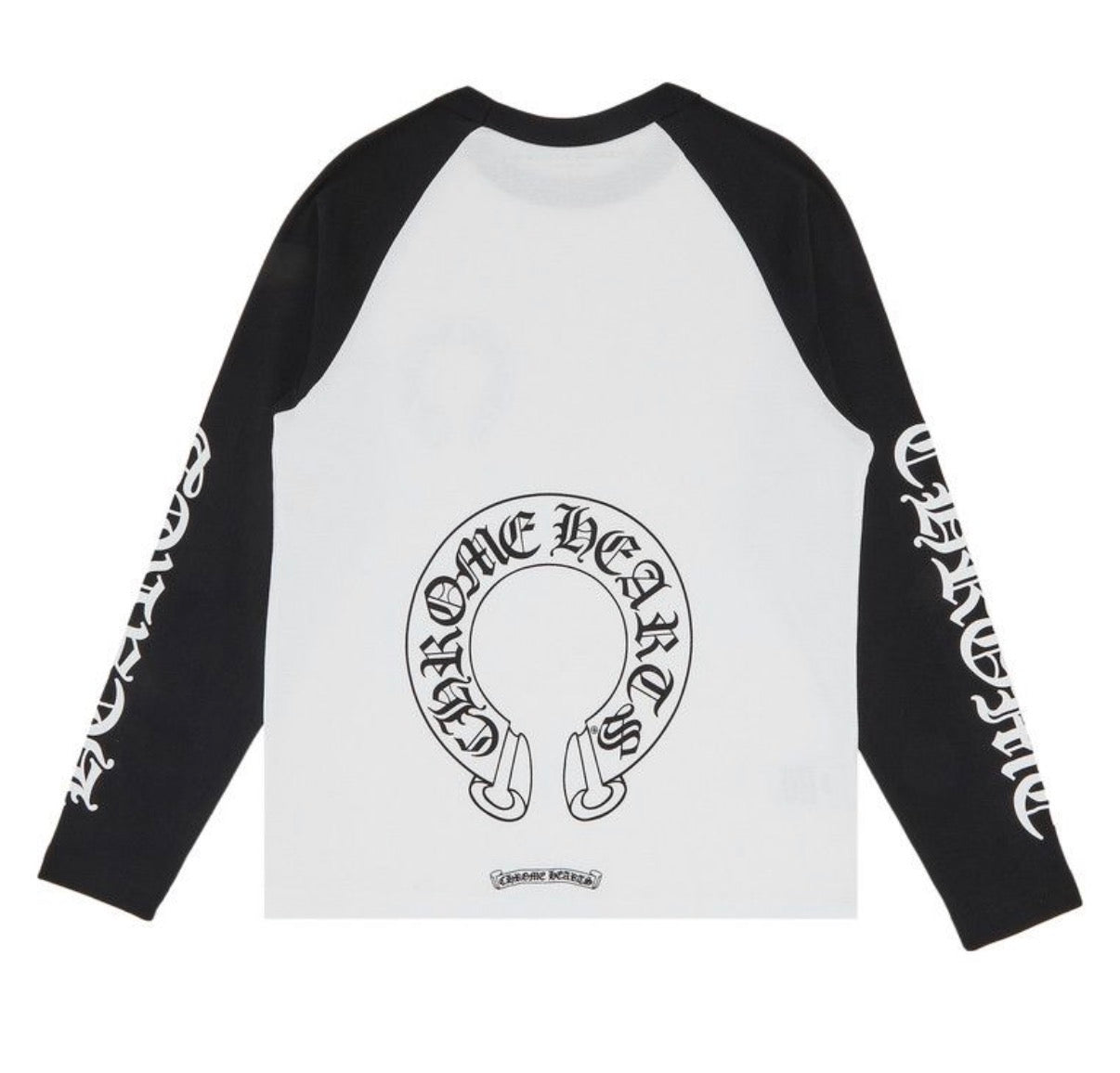 CHROME HEARTS | חולצה ארוכה - שחורה/לבנה