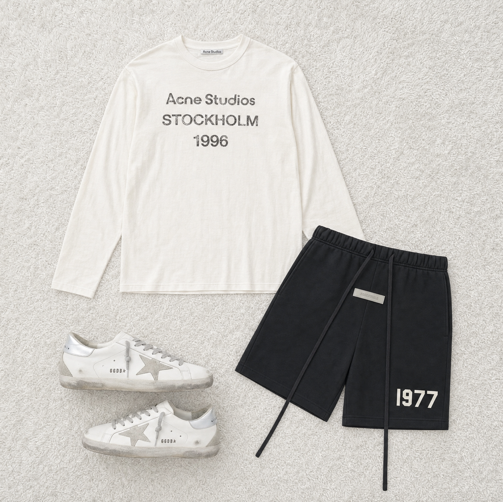 FIT ACNE STUDIOS x ESSENTIALS x GOLDEN GOOSE