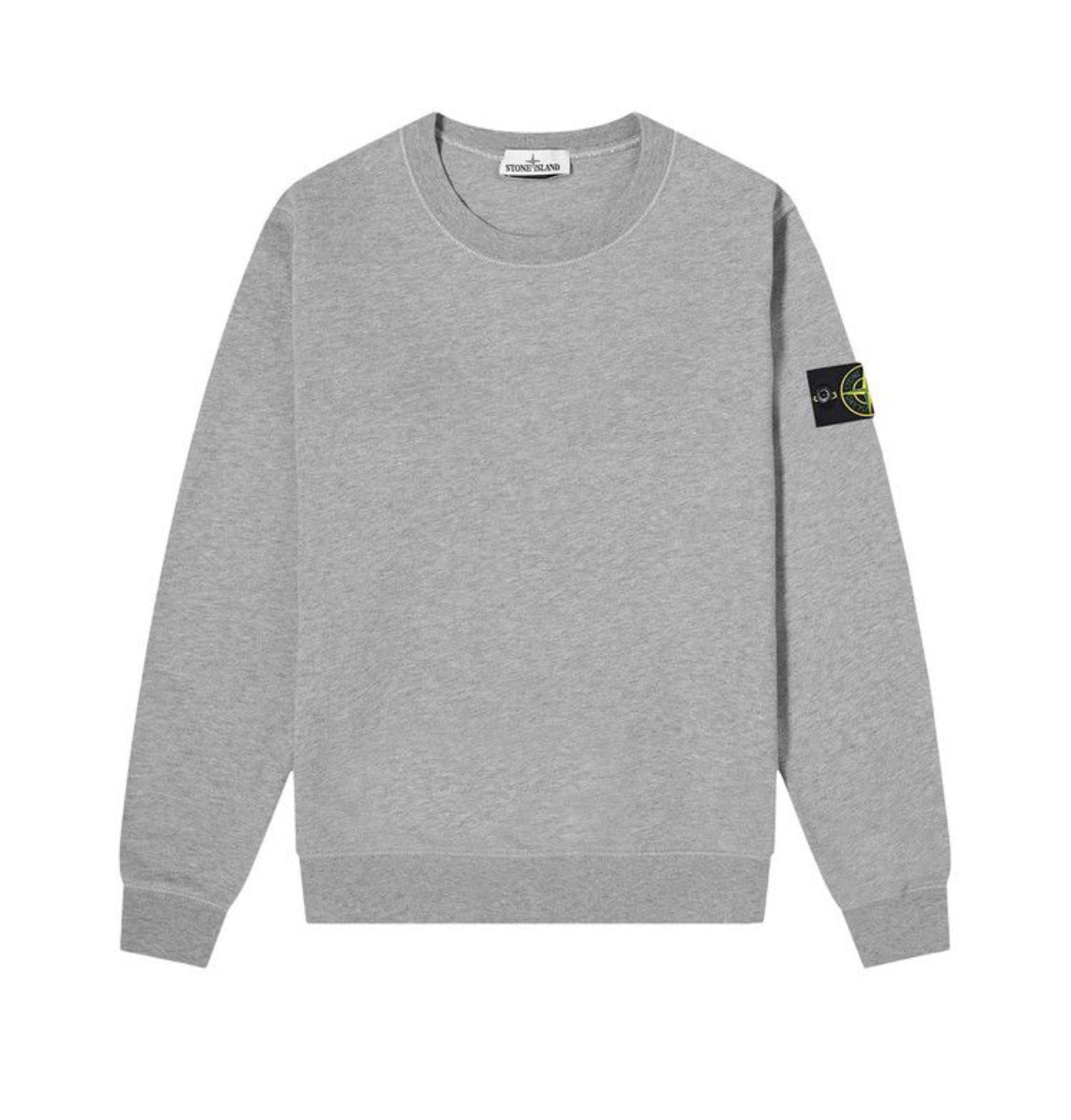 STONE ISLAND | סוויטשירט ארוך אפור